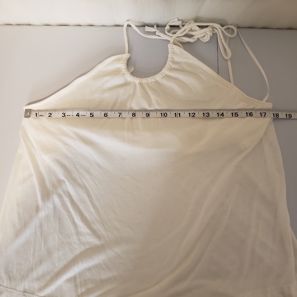 ** FINAL PRICE ** White Halter Top - Picture 1 of 4
